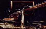 obraz v obraze 1997, olej na pltn, 28x49